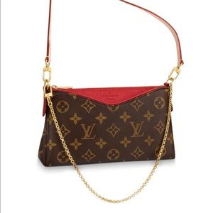 Louis Vuitton PALLAS CLUTCH Cherry *Brand New*